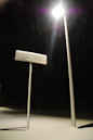 Schneefall in der Nacht